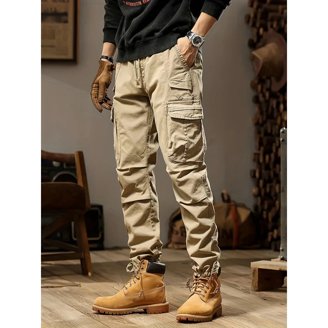 Pantalones Tácticos Cargo Para Hombre | Múltiples Bolsillos - Imagen 2