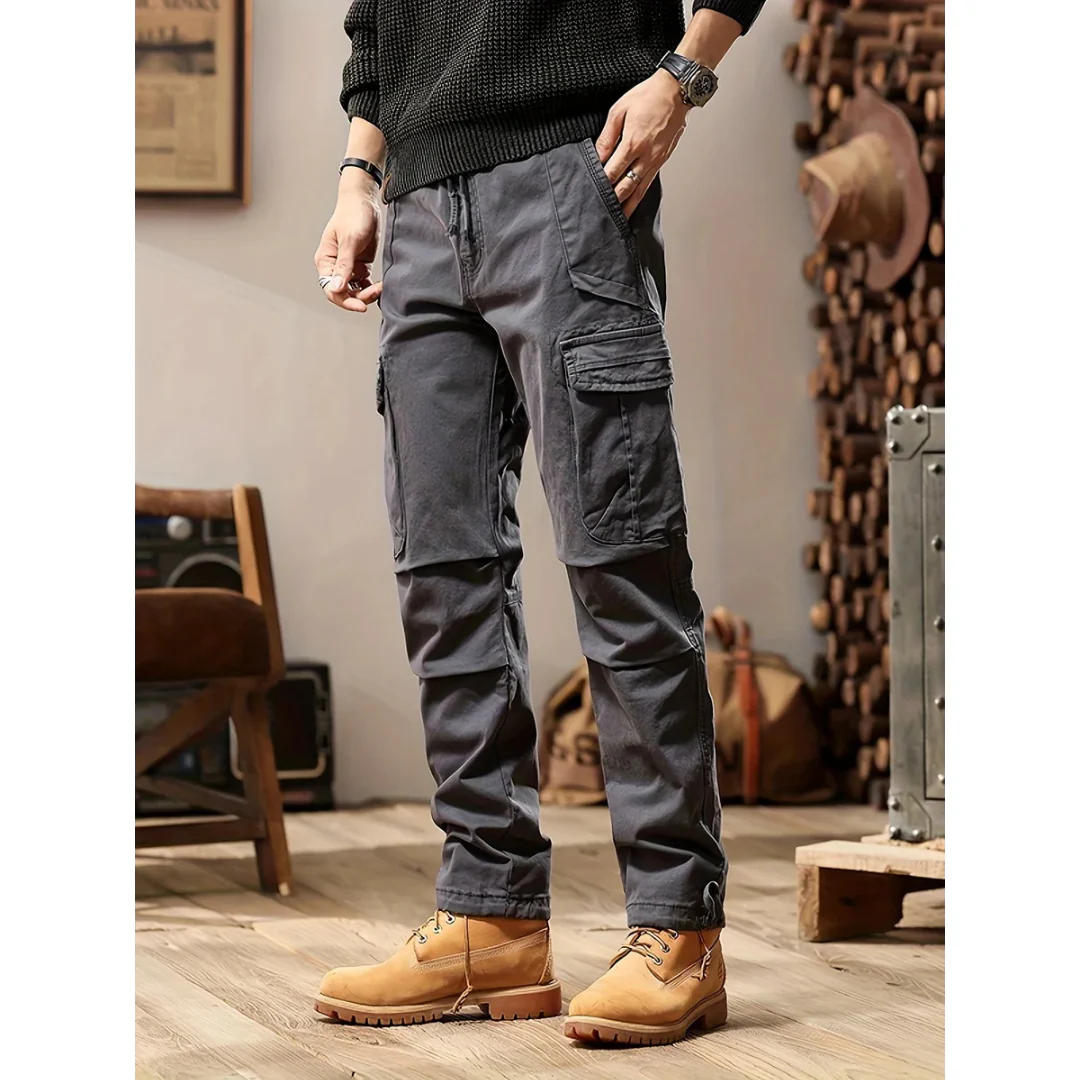 Pantalones Tácticos Cargo Para Hombre | Múltiples Bolsillos - Imagen 3
