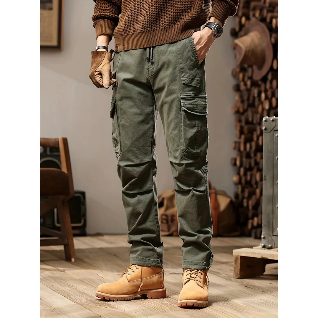 Pantalones Tácticos Cargo Para Hombre | Múltiples Bolsillos - Imagen 4
