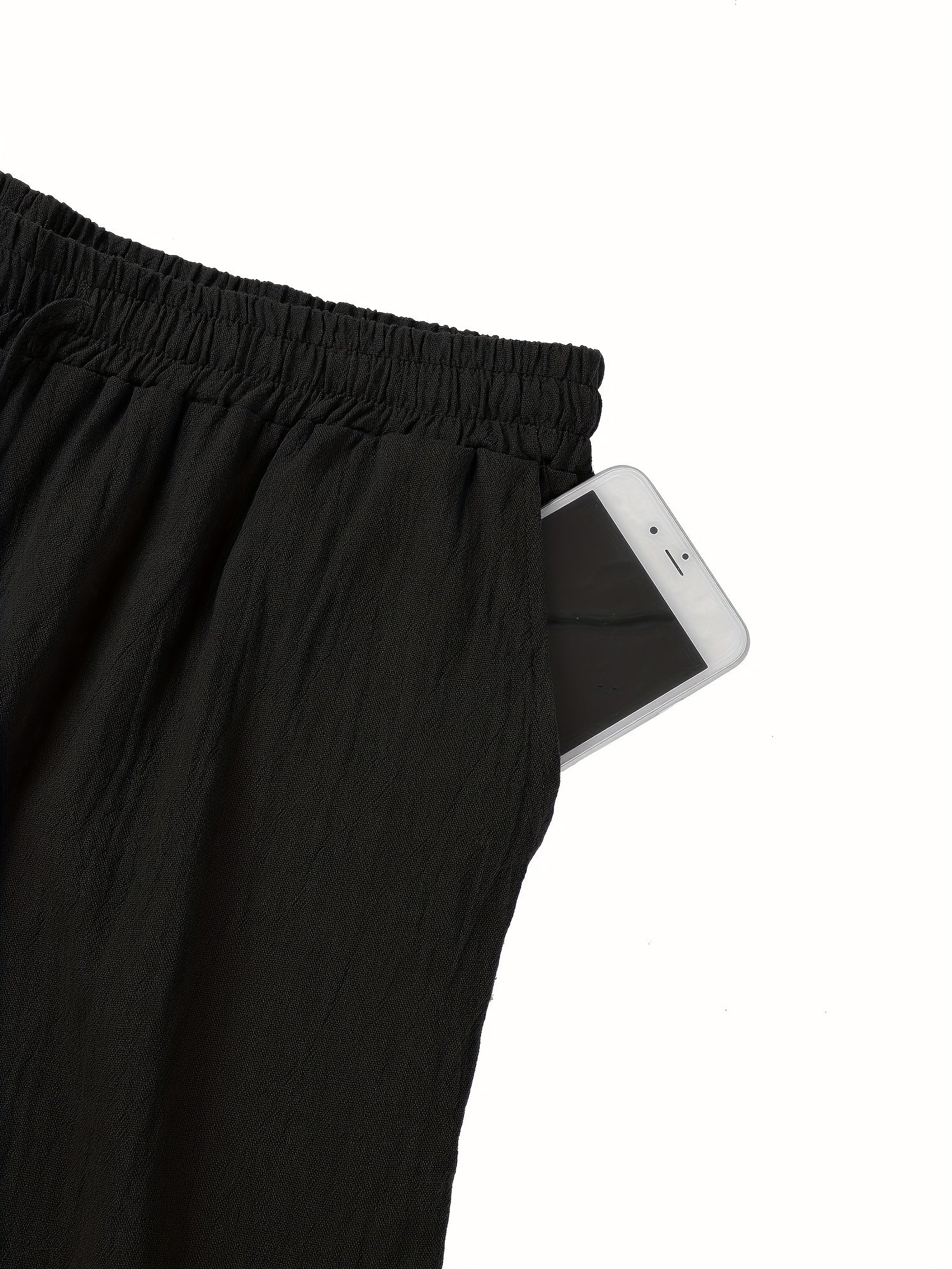 Pantalones Rectos Para Hombre | Cintura Elástica - Imagen 6