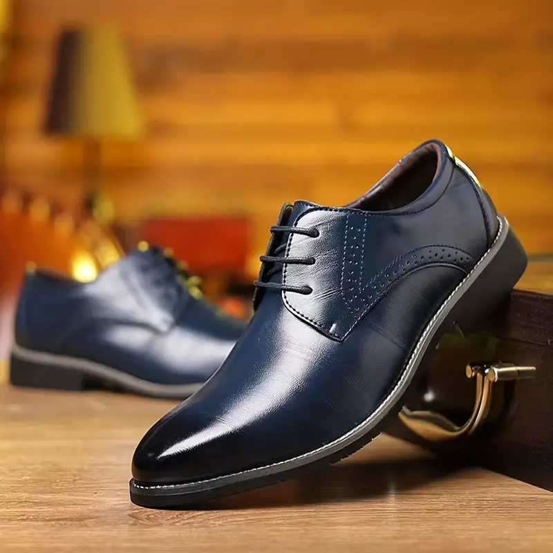 Zapatos De Vestir Clásicos Para Hombre | Punta De Ala - Imagen 3