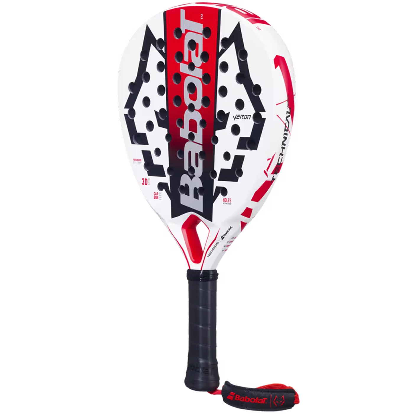 Pala Padel Babolat Technical Veron Juan Lebron 2025 - Imagen 2