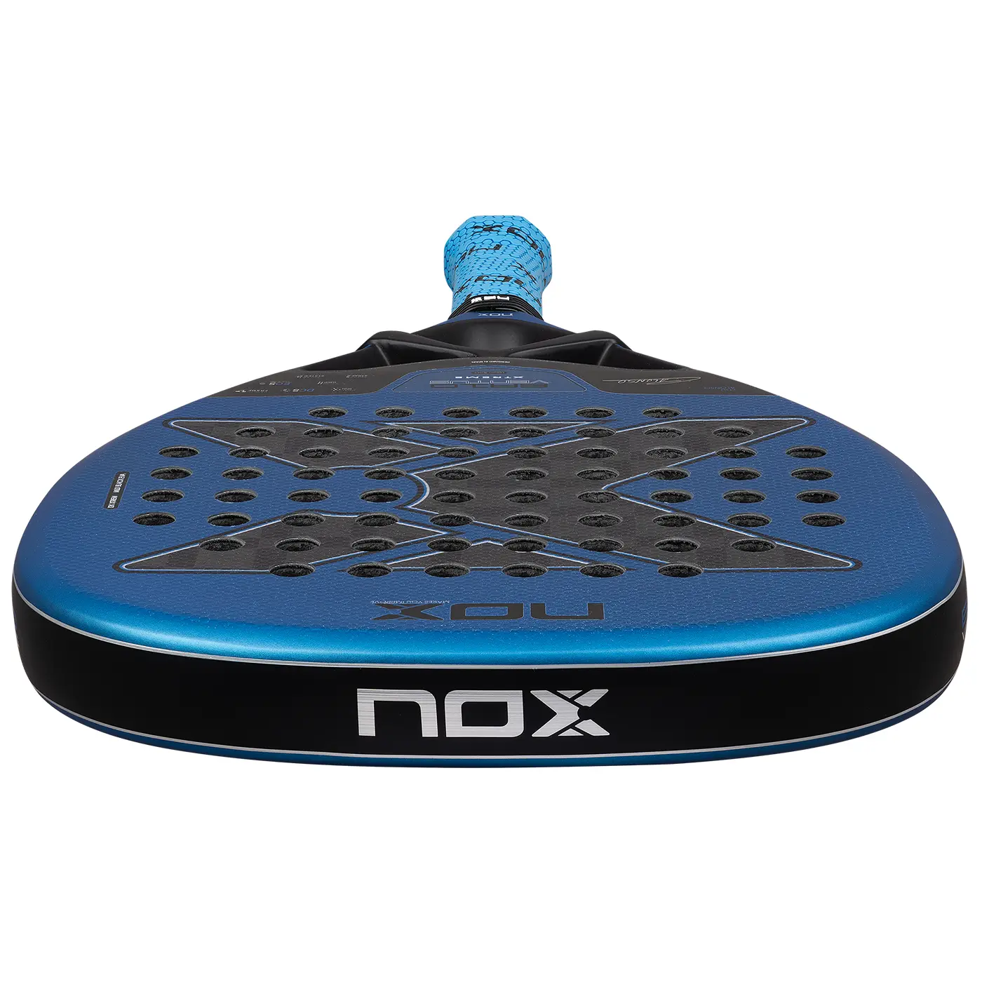 Pala Padel NOX EA10 Ventus ATTACK Hybrid 12K Xtreme Edu Alonso - Imagen 4