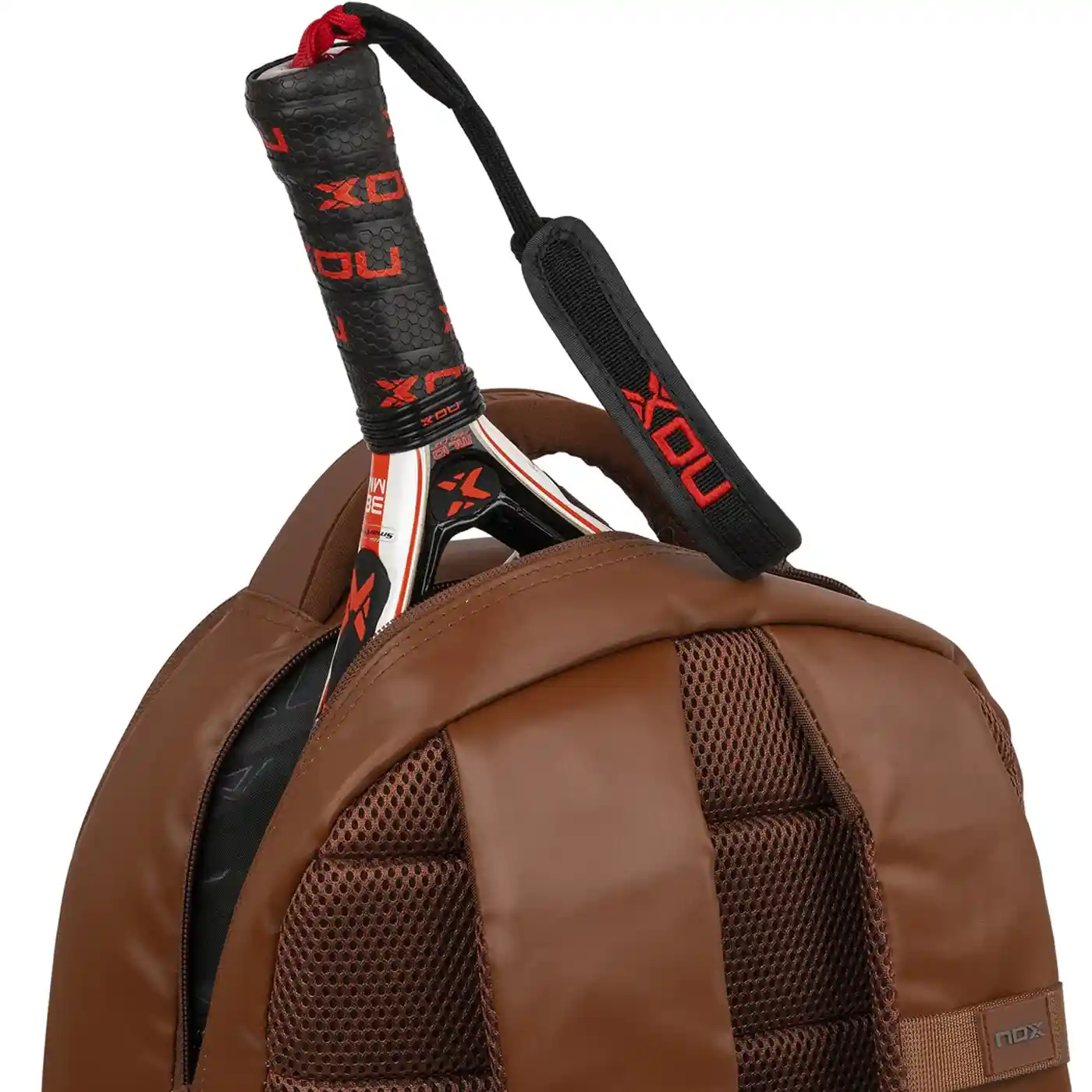 Mochila NOX Pro Series Marron Camel - Imagen 6