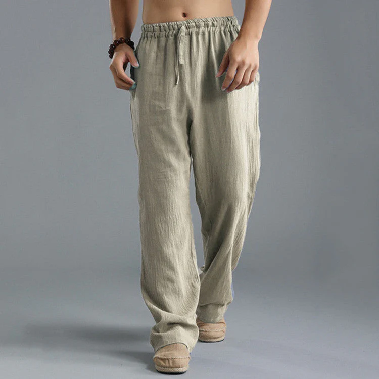 Pantalones Rectos Para Hombre | Cintura Elástica - Imagen 3