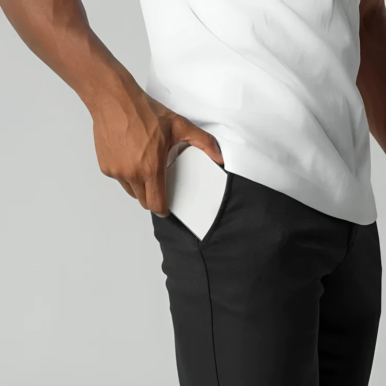 Pantalones Tobilleros Informal Corte Ajustado Para Hombre | Moderno - Imagen 5