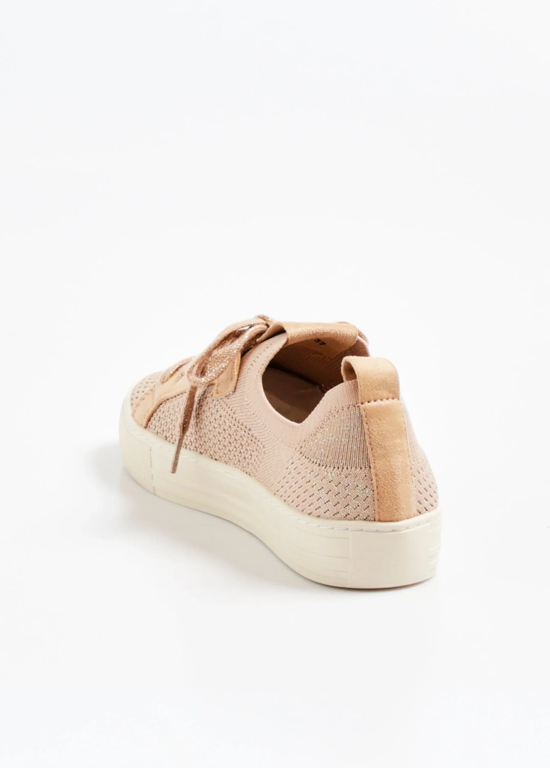 Zapatillas de malla calada con cordones - Imagen 2