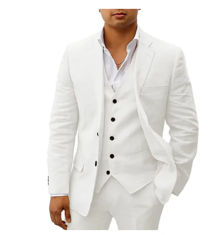 Traje Para Invitado De Boda De Tres Piezas Para Hombre | Clásico - Imagen 4