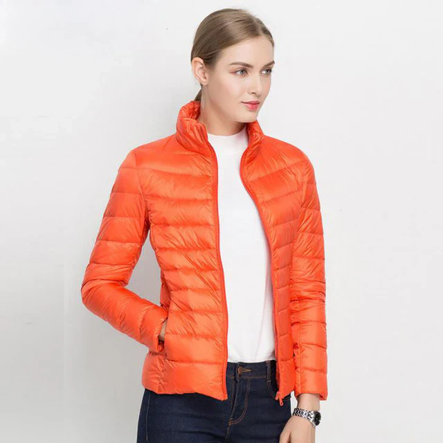 Chaqueta De Manga Larga Con Cremallera Para Mujer | Abrigada - Imagen 6